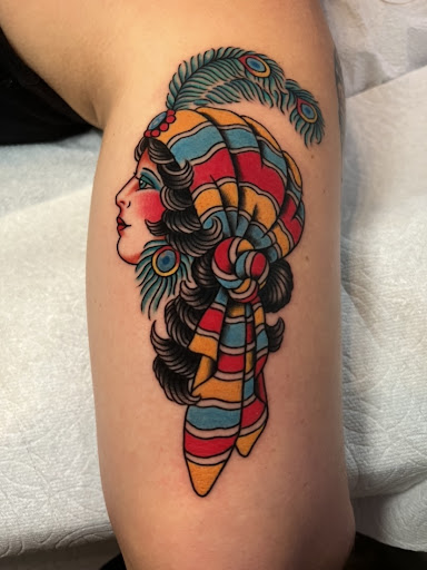 Explore female supernatural tattoo ideas, creative tattoo ideas in San Jose, available at The Holy Scythe Tattoo