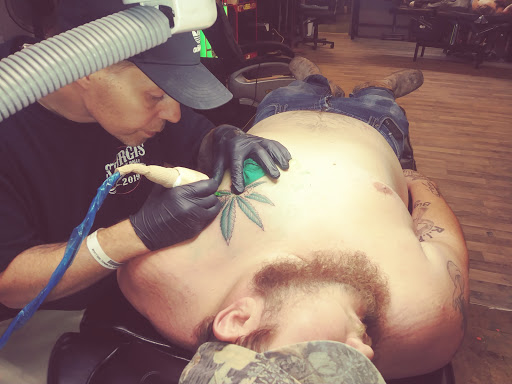 Explore ford mustang tattoo ideas, creative tattoo ideas in Warren, available at Fat Cats Tattoos