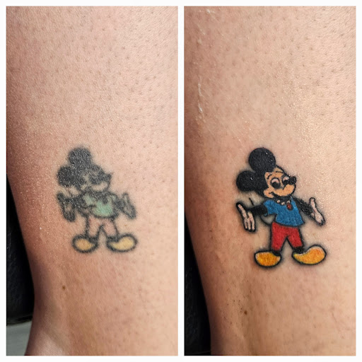 Explore horseshoe tattoo ideas, creative tattoo ideas in Cumberland, available at Queen City Ink