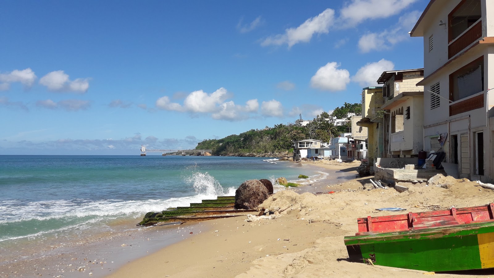 Rompeolas beach的照片 具有部分干净级别的清洁度