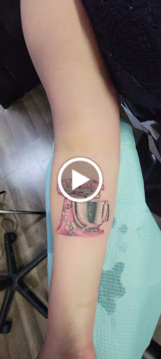 Explore edc tattoo ideas, creative tattoo ideas in Largo, available at Alchemy Tattoos and Body Piercings