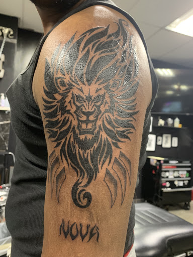 Explore ocean tattoo ideas for females, creative tattoo ideas in Corona, available at Crop Circles Tattoo Studio