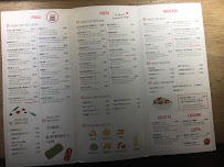 Vapiano à Berlin menu