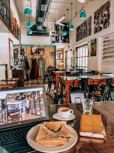 Bombay to Barcelona Library Cafe