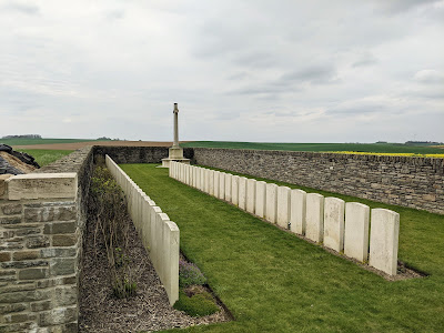 Montbrehain British Cemetery à Montbrehain