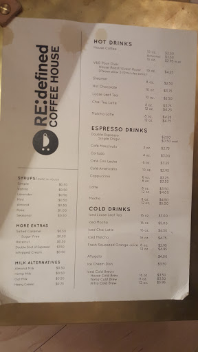 Coffee Shop «RE:defined Coffee House», reviews and photos, 220 N Main St, Grapevine, TX 76051, USA