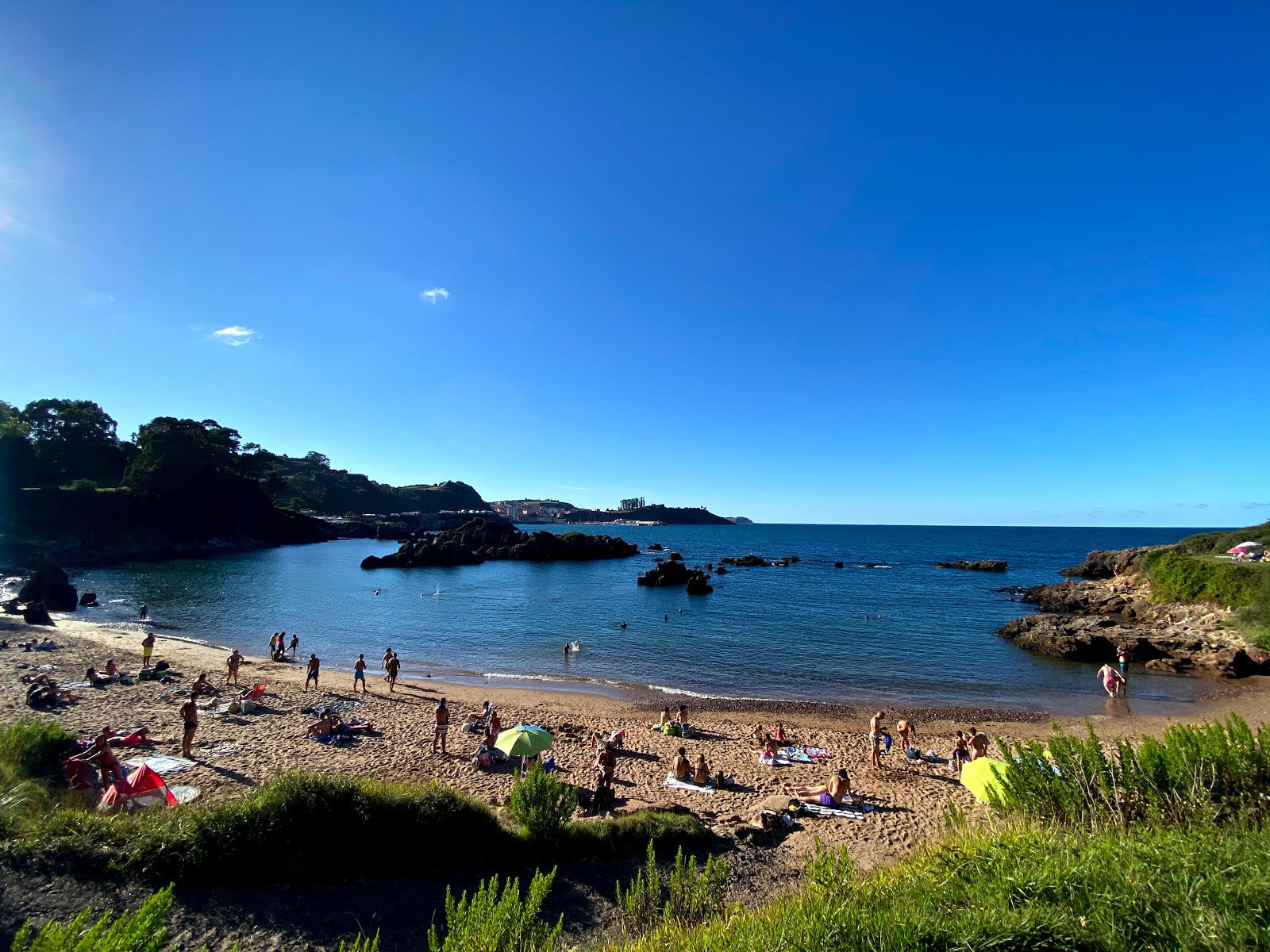 Photo de Playa de Guelgues - endroit populaire parmi les connaisseurs de la détente