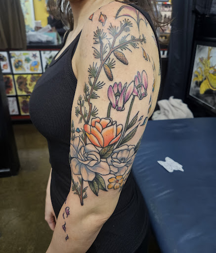 Explore wrist cover up tattoo ideas, creative tattoo ideas in Washington, available at Jinx Proof Tattoos