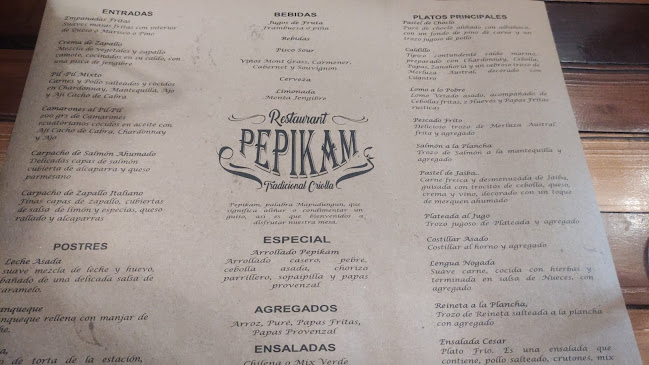 Comentarios y opiniones de Pepikam Comida Tradicional Chilena