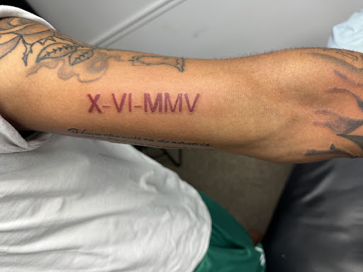 Explore war tattoo ideas, creative tattoo ideas in Waldorf, available at Hypnotique Ink