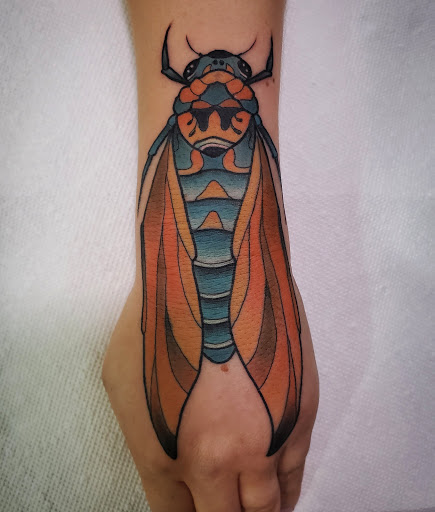 Explore tattoo ideas for mens thigh, creative tattoo ideas in Hadley, available at Great Spirits Tattoo Company