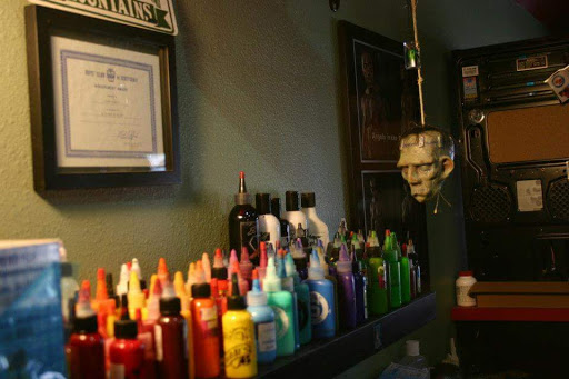 Explore catholic tattoo ideas, creative tattoo ideas in Glendale, available at Inkenstein Tattoo Company