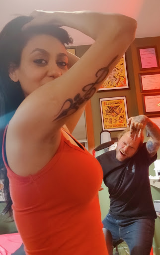 Explore boston tattoo ideas, creative tattoo ideas in Whitefish, available at Cutthroat Tattoo
