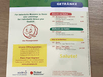 Pizza Pepé Express à Mainz menu