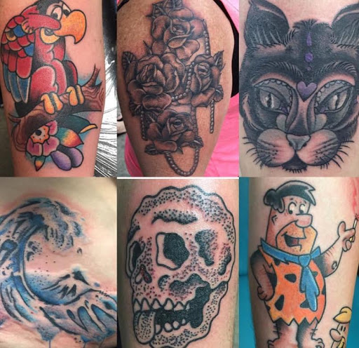 Explore sickle cell tattoo ideas, creative tattoo ideas in Shippensburg, available at Guerilla Tattoo