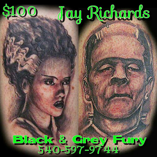 Explore north carolina tattoo ideas, creative tattoo ideas in Roanoke, available at RailYard INK