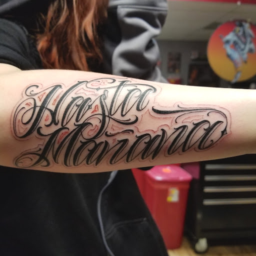 Explore mens chest tattoos ideas, creative tattoo ideas in Edinboro, available at No Regrets Tattoo (Appointment Only)