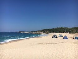 Foto di Spiaggia Manzanillera e l'insediamento