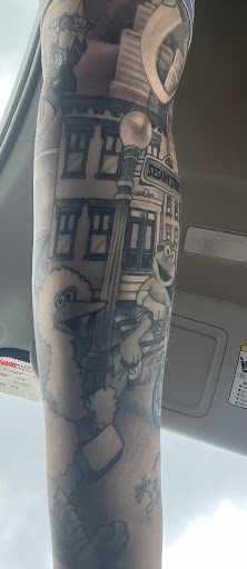 Explore ak47 tattoo ideas, creative tattoo ideas in Worcester, available at The Hidden Gem Private Tattoo Studio