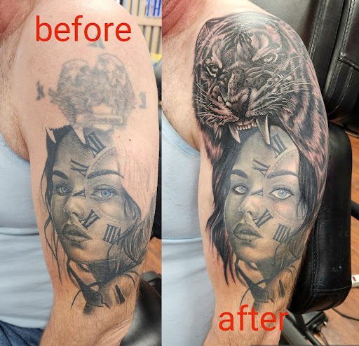 Find wild west tattoo ideas for your next unique tattoo in Seattle at Dragon Tattoo