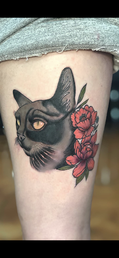Explore shoulder mens tattoo ideas, creative tattoo ideas in Coeur D Alene, available at Jojos Tattoo & Body Piercing