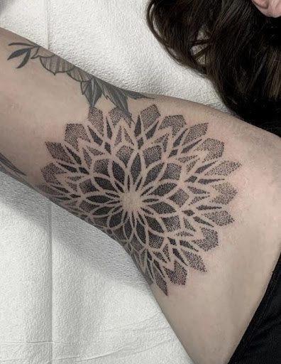 Explore circular tattoo ideas, creative tattoo ideas in Glenwood Springs, available at Hole In the Wall Tattoos and Piercing, LLC