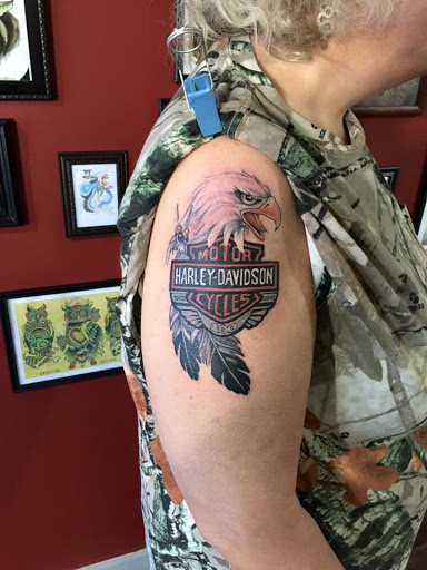 Explore emo tattoo ideas, creative tattoo ideas in Kingsford, available at Deft Tattoo Studio