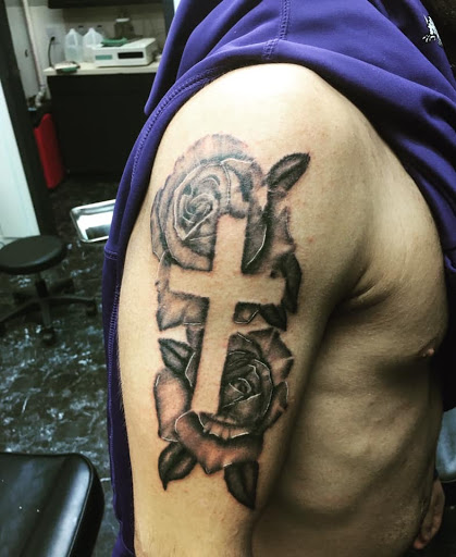 Find boob tattoo ideas for your next unique tattoo in Longview at Pale Horse Tattoo & Piercing