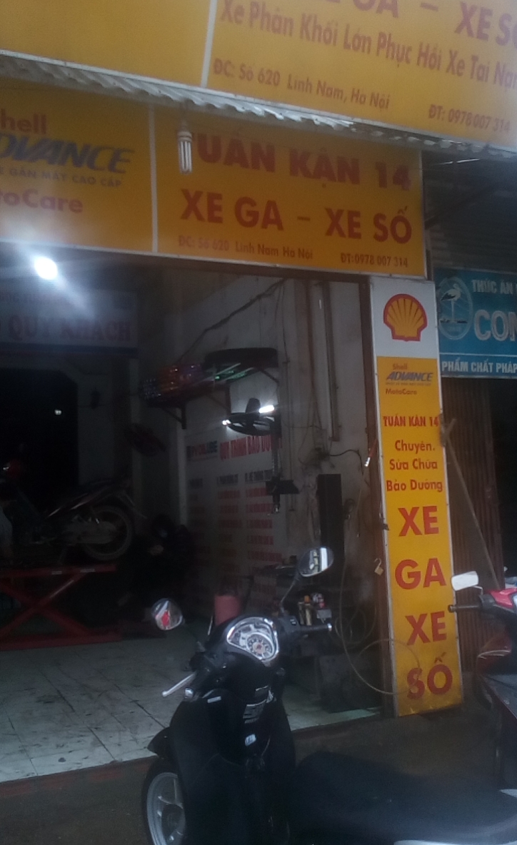 Tuấn Kận 14 (Chuyên Xe Ga, Xe Số, Xe Phân Khối Lớn, Phục Hồi Xe Tai Nạn)