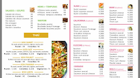 O THAÏ WOK à Gennevilliers menu