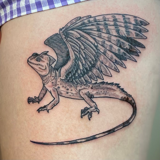 Explore tattoo ideas for dogs, creative tattoo ideas in Fort Collins, available at Meadowlark Tattoo