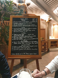 Restaurant Pavillon Montsouris à Paris (le menu)