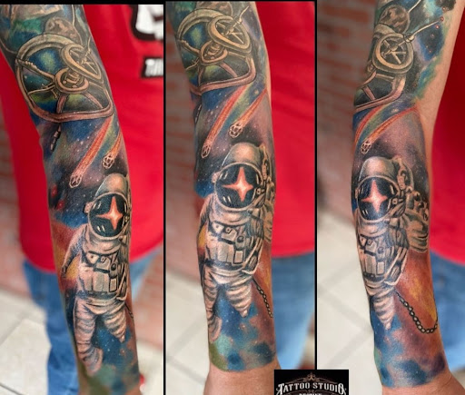 Explore back neck tattoo ideas, creative tattoo ideas in Abington, available at Ink Boss Tattoo & Piercing Studio