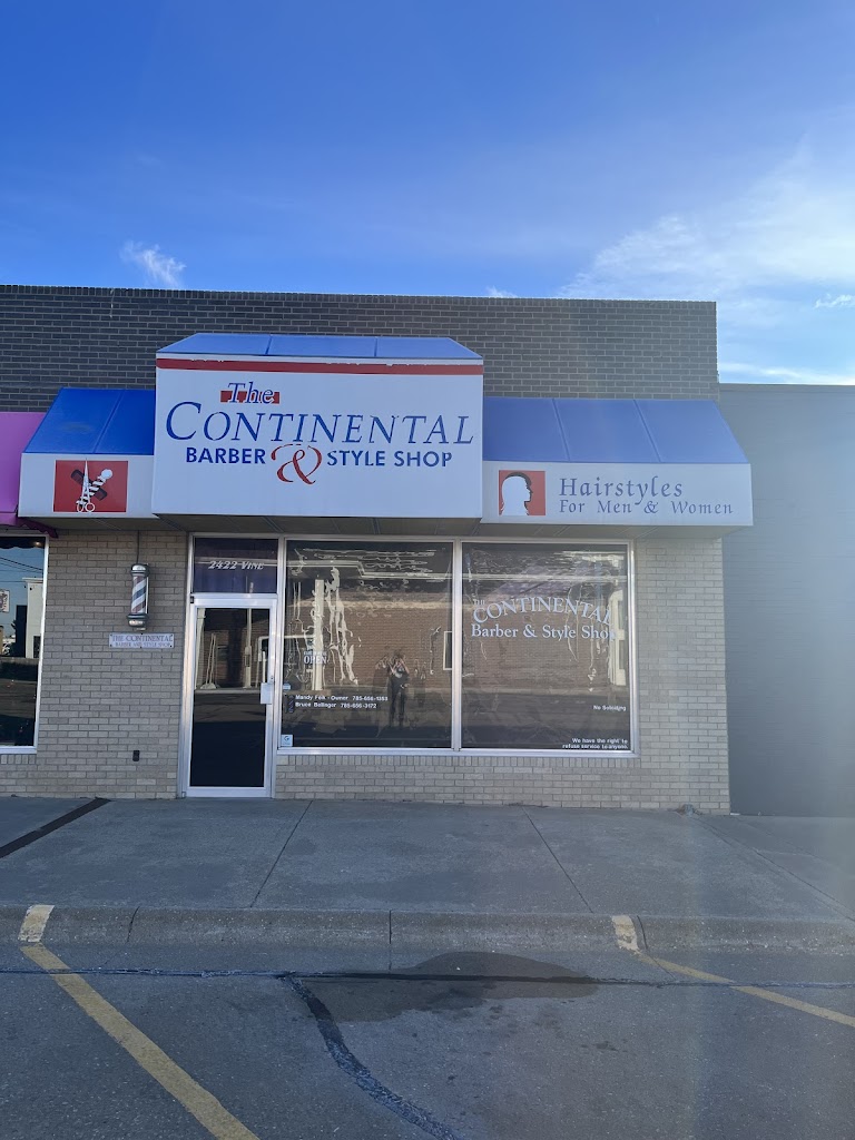 Continental Barber and Style Shop Hays, KS 67601 Services and Reviews
