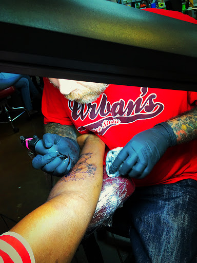Explore strawberry tattoo ideas, creative tattoo ideas in Arlington, available at Urbans Tattoo & Piercing Studio