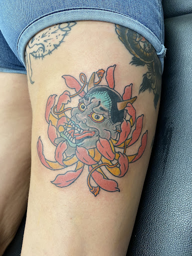 Explore stamp tattoo ideas, creative tattoo ideas in Mckinney, available at Anvil Tattoo