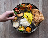 Thali du Restaurant indien Tandoori Curry | Plats Emporter| Livraison | Drive Nuits 7J7 | à Rennes - n°1