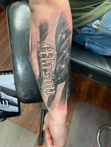 Explore fork tattoo ideas, creative tattoo ideas in Spokane, available at Feel Good Ink