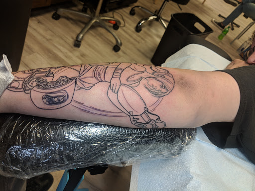 Explore marlin tattoo ideas, creative tattoo ideas in Saint Louis, available at Ragtime Tattoo Shop