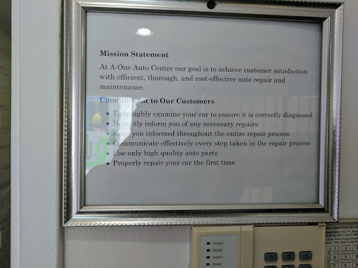 Auto Repair Shop «A-One Auto Center», reviews and photos, 15935 S Western Ave, Gardena, CA 90247, USA