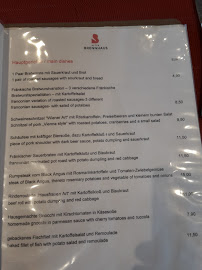 Altes Brennhaus im Porzellanikon à Selb menu