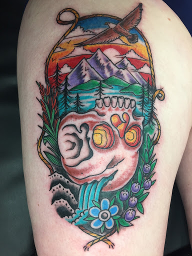 Explore venom tattoo ideas, creative tattoo ideas in Kalispell, available at The Temple Decor