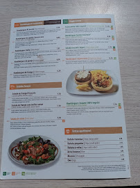 Menu du A Cascata Praia de Leça à Leça da Palmeira