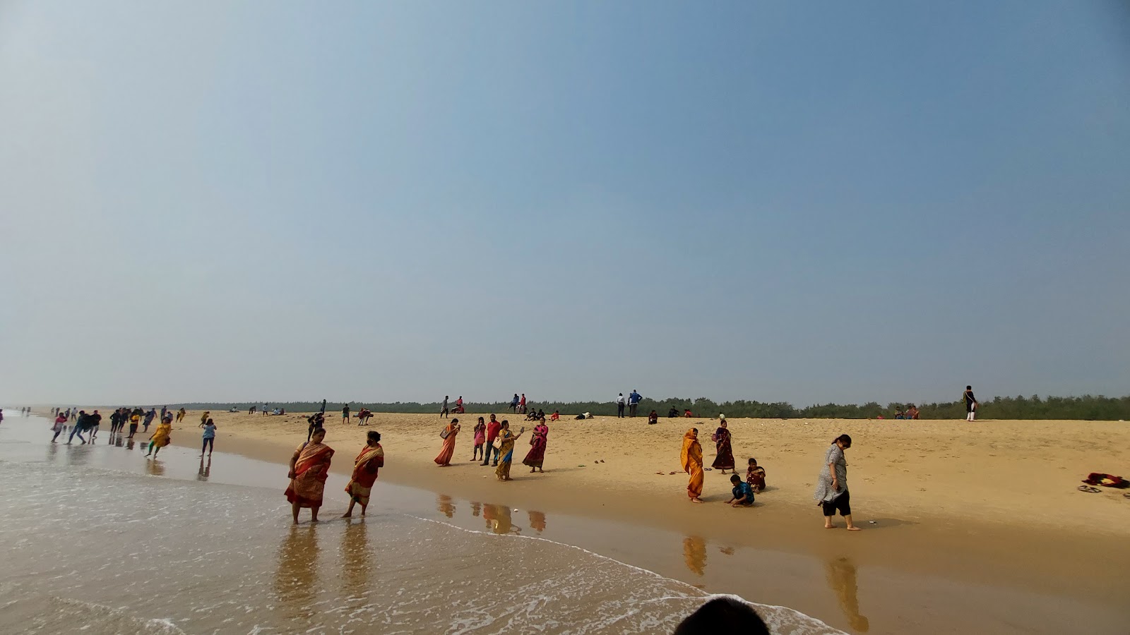 Foto van Astaranga Sea Beach met recht en lang