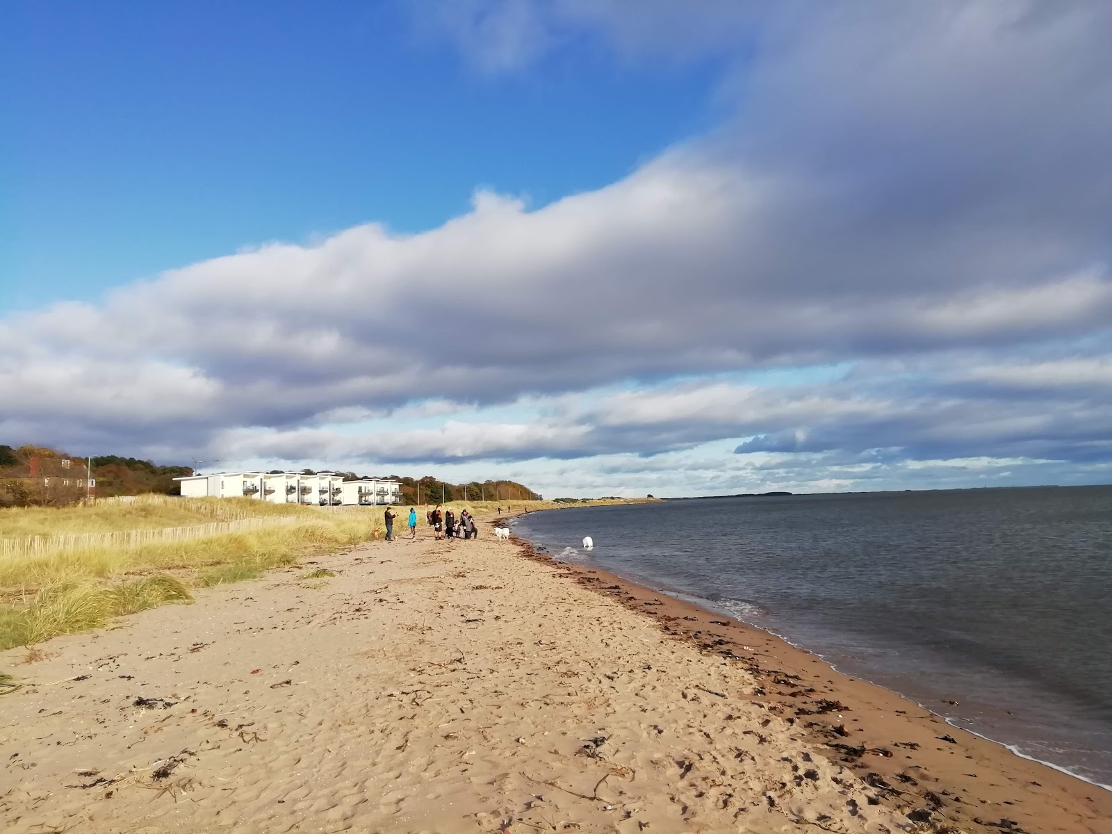 Valokuva Broughty Ferry Beachista. - suosittu paikka rentoutumisen tuntijoille