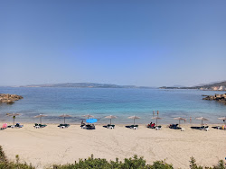 Foto von Eglina beach und die siedlung