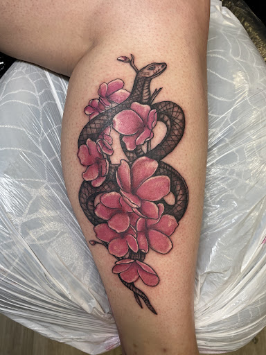 Explore tribal tattoo cover up ideas, creative tattoo ideas in Roseville, available at Sacred Arrow Studio