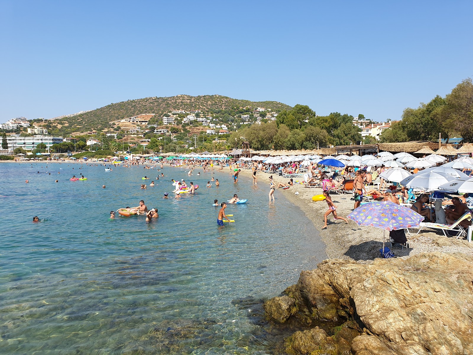 Fotografija Mavro Lithari Beach udobje območja