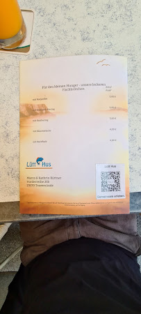 Lütt Hus à Lübeck menu