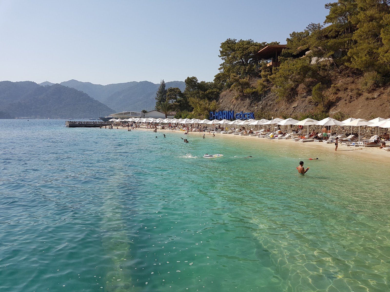Foto av Mavi Nokta Stranden med turkos rent vatten yta